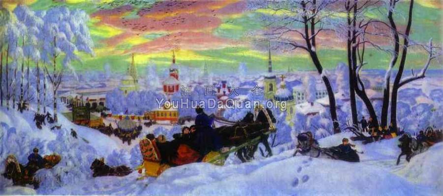 Pancake Tuesday, Maslenitsa - 鲍里斯·克斯托依列夫